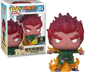 اکشن فیگور اسپشیال 9 سانتی فانکو پاپ مایت گای هشت دروازه داخلی مدل Funko POP - Animation - Naruto Shippuden the Movie Shonen Jump - Might Guy (Eight Inner Gates) - Exclusive _اسباب بازی